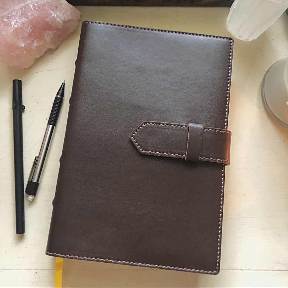 Refillable Leather Journal